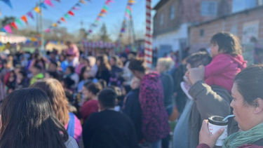celebrando el dia de las infancias en el centro comunitario otro mundo