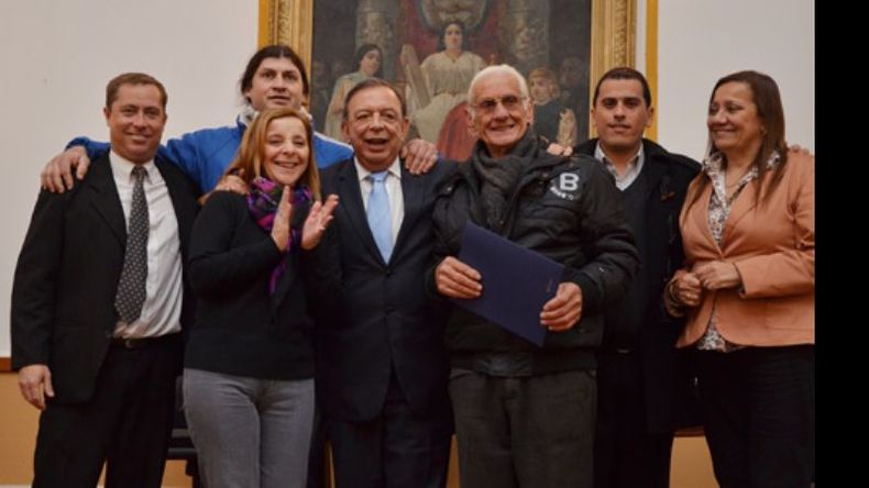 Funcionarios y representantes de ONG, en el acto..
