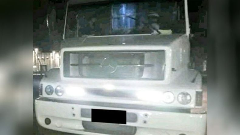 Incautado. El camión Mercedes Benz tenía pedido de secuestro desde el 2017 por robo. .