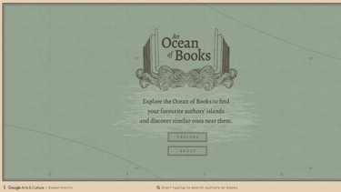 un oceano de libros es un genial experimento de google