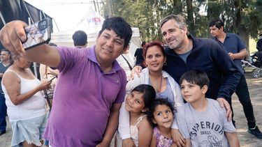 El intendente Federico Achával celebró las Patronales junto a los vecinos de San Francisco.&nbsp;