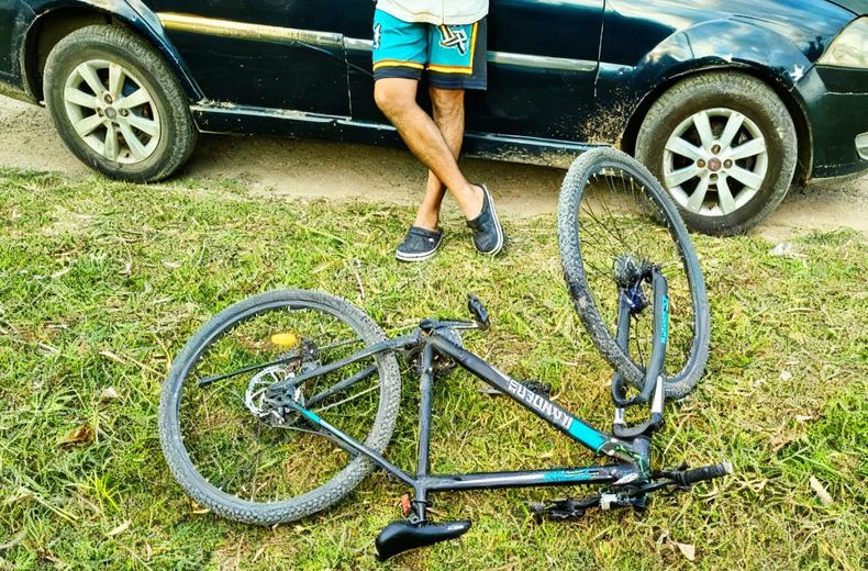 Gracias al rápido accionar de los vecinos, la bicicleta fue recuperada y el ladrón fue detenido. &nbsp;