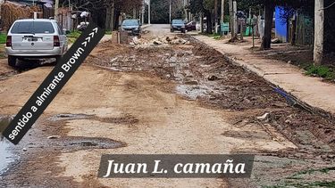 Vecinos reclaman por una obra paralizada en Villa Rosa