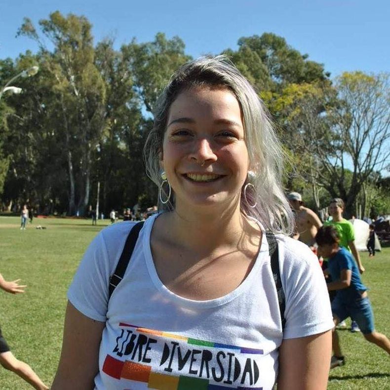 LIBRE. Sasha Lyardet pudo celebrar en libertad los 25 años que cumple hoy. &nbsp;