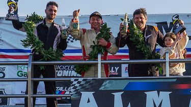 PUNTERO. Héctor Cordone repitió podio y sumó buenos puntos en la TC1100.