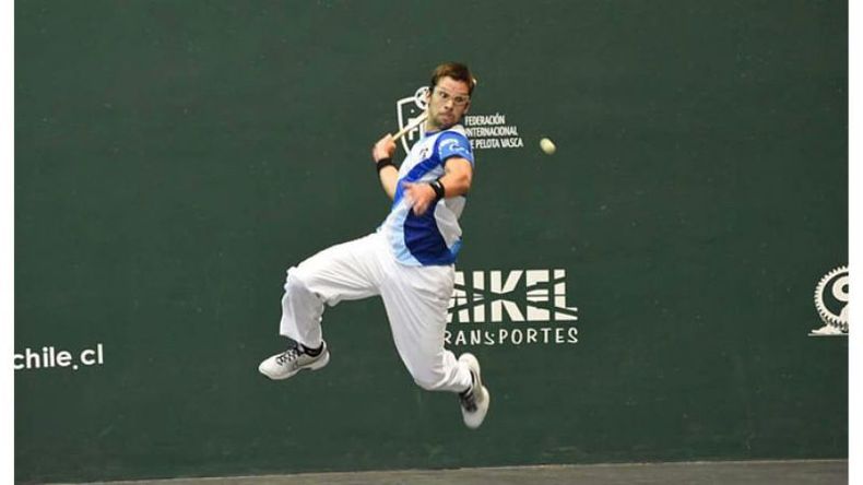 SUBCAMPEÓN. Andreasen perdió la final del Mundial de Chile, en la categoría Goma individual..