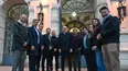 EN EQUIPO. La Liga de Intendentes estrenó su conformación ampliada en una reunbión con Axel Kicillof.