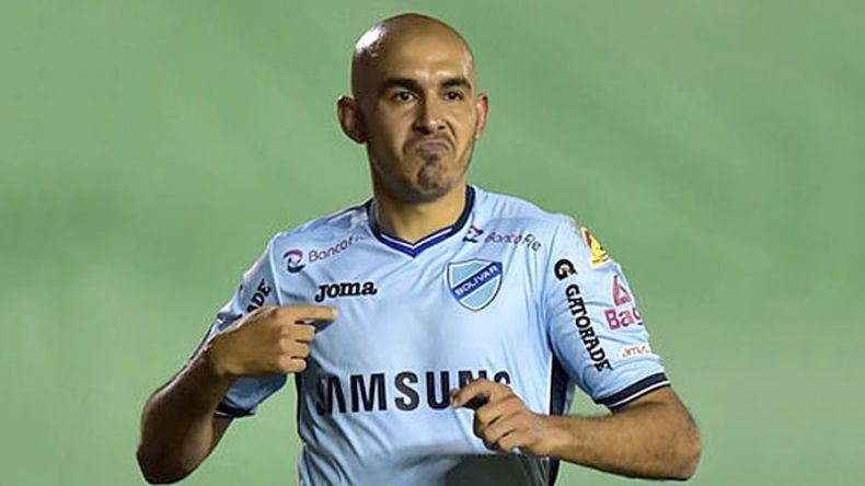 MÍO. Riquelme sumó su tercer tanto en la Copa 2020..