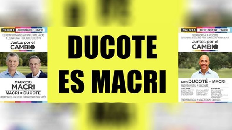 FALSAS. Juntos por el Cambio denunció la distribución de boletas apócrifas en todo el distrito, para perjudicarlos en la elección..