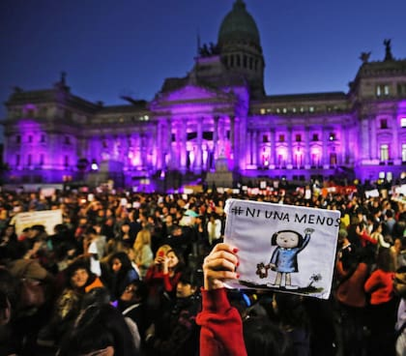 La marcha de Ni una menos el 3 de junio de 2015. (Fabián Marelli).png