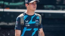 TRANQUILO. Colapinto llegó a Mogyoród para afrontar el GP de Hungría.