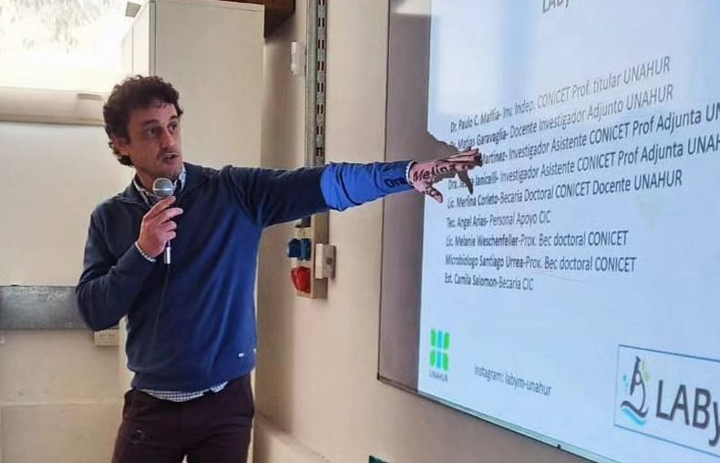 El científico pilarense Paulo Maffía es investigador del Conicet y la Universidad de Hurlingham.