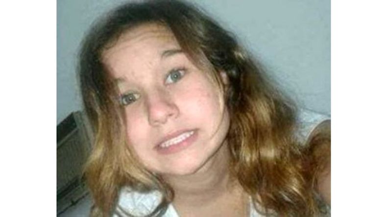 BÚSQUEDA. Rosario Prestes tiene 14 años..