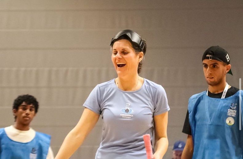 CAMPEONA MUNDIAL. La pilarense Rosana Lescano será una de las animadoras del torneo.