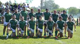 La formacin de Los Pinos en la semifinal ante Los Cedros