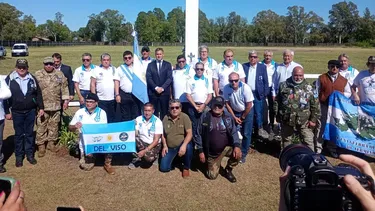 HOMENAJE. La vigilia en el Cenotafio es uno de los momentos más emotivos. HOMENAJE. La vigilia en el Cenotafio es uno de los momentos más emotivos.