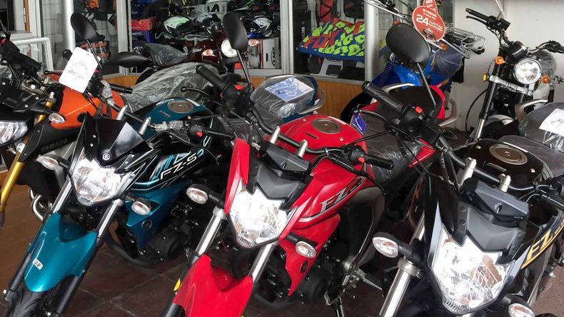 DEMANDA. Las motos de baja cilindrada continúan siendo las más vendidas.