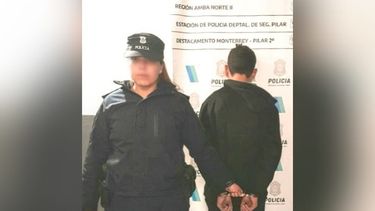 CACHETE. El joven detenido por la policía, es delbarrio Monterrey.&nbsp;