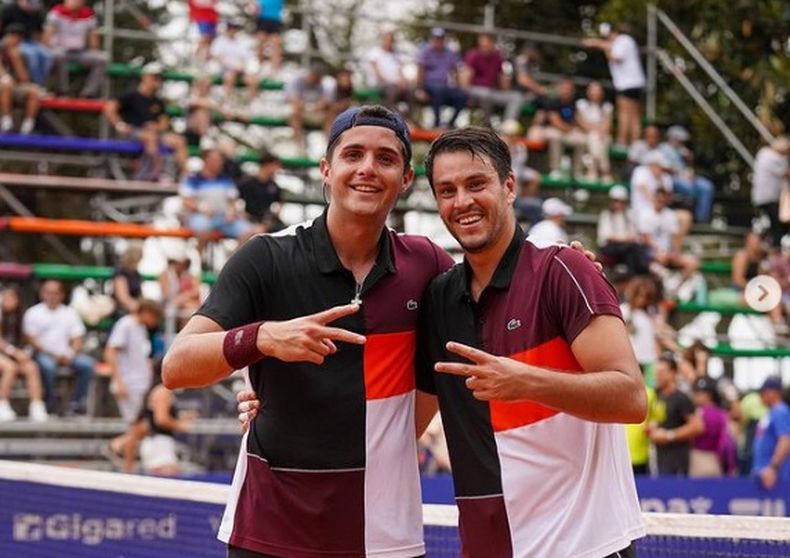 Rodríguez Taverna junto a Luca Margaroli ganaron en Santa Fe.