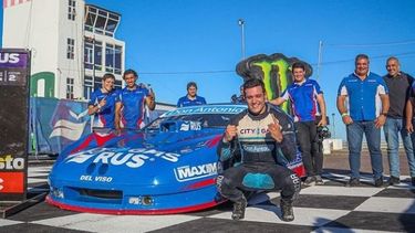 GANADOR. Azar logró su primera victoria en la categoría en la fecha pasada.