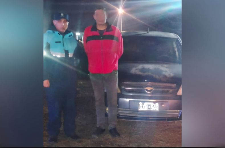 El conductor detenido es oriundo de la localidad de Pablo Nogués.&nbsp;