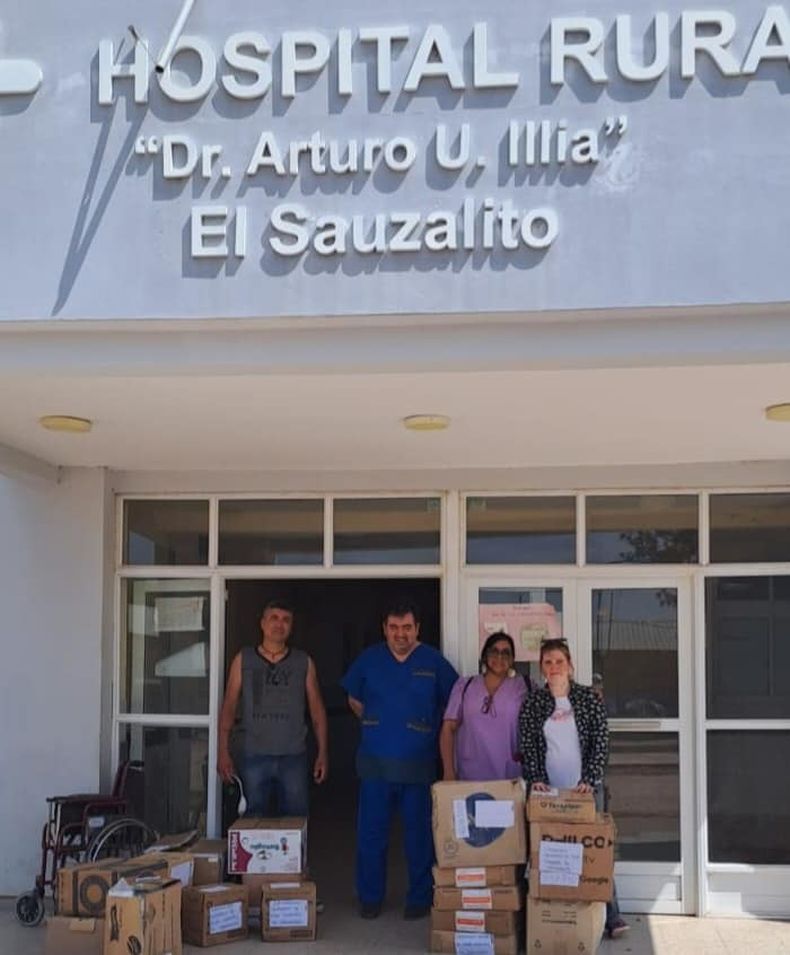 Los Enfermeros Solidarios piden medicamentos para los hospitales y postas zonales.
