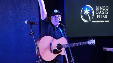 Leo García animó la noche de Bingo Oasis Pilar. Leo García animó la noche de Bingo Oasis Pilar.