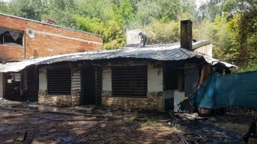 FUEGO El frente del edificio donde se produjo el devastador incendio