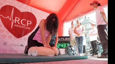 Los cursos de RCP, cada vez más necesarios..