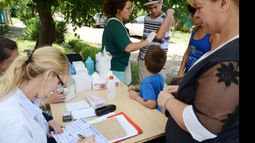 La asistencia sanitaria se hace barrio por barrio y en cada vivienda..