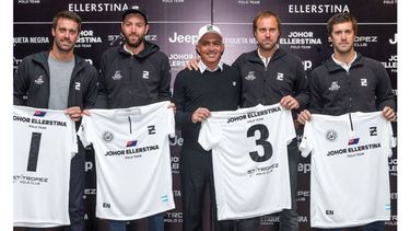ELLERSTINA. Facundo y Pablo Pieres; Mariano Aguerre; Gonzalo y Nicolás Pieres..