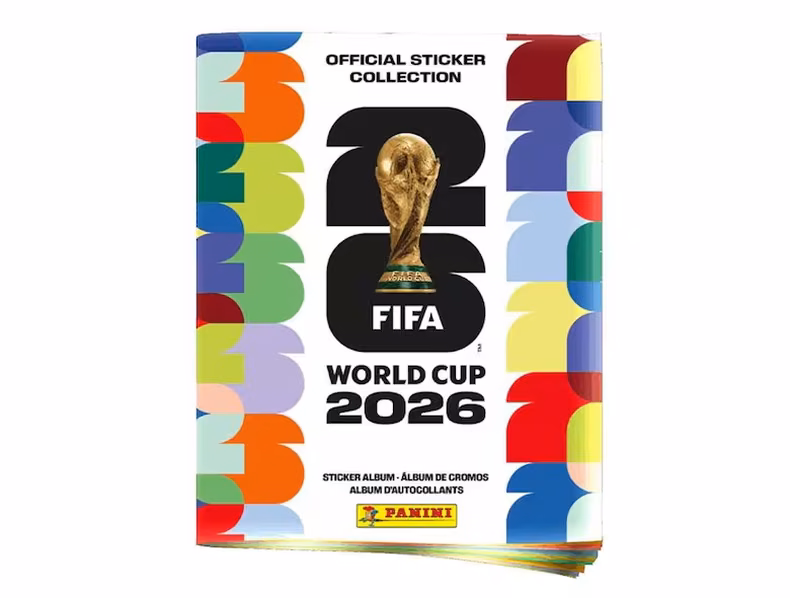 La portada del álbum de Panini del Mundial 2026. (Panini).