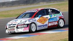 El Citroën C4 de Rossi llega con 75 kilos de lastre. Es el auto más pesado del parque..