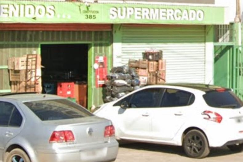AMENAZAS. El local ubicado en Ruta 26, barrio William Morris.