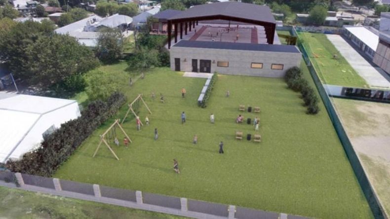 ASÍ SERÁN. Imagen de uno de los proyectos de nuevos polideportivos..