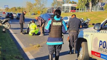 El accidente ocasionó demoras a la altura del kilómetro 47 de la Panamericana, sentido a CABA. El accidente ocasionó demoras a la altura del kilómetro 47 de la Panamericana, sentido a CABA.
