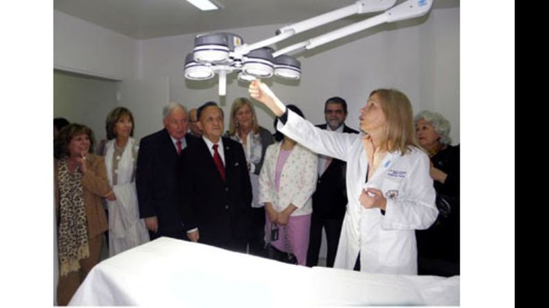 Parte del equipamiento, para el quirófano..
