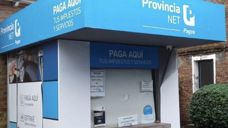 CERRADO. Así se encontraba ayer el Provincia Net de la Municipalidad..