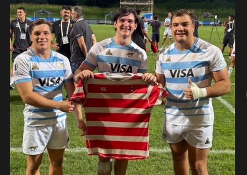 Los Pumitas de Alumni en el Mundial de Italia.