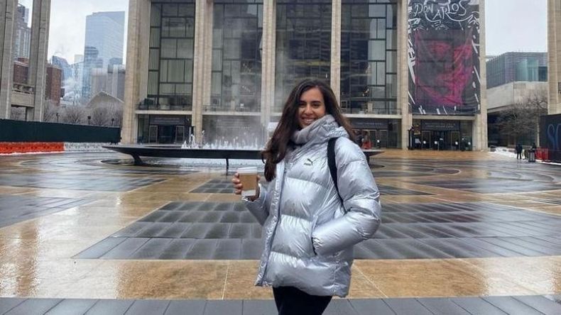 La cantante pilarense asegura que Nueva York es su lugar en el mundo. .