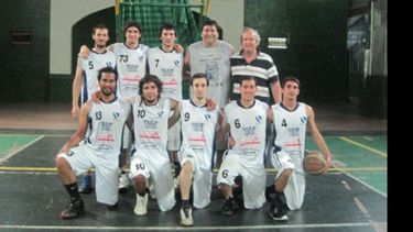 La formación de Unión finalista de la Liga ABA..