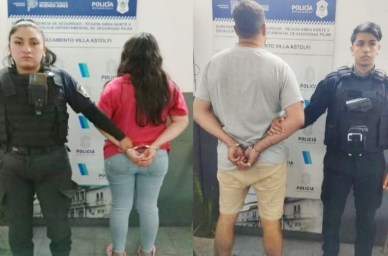 Los detenidos en Villa Astolfi están domiciliados en Moreno.