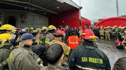 Los bomberos se capacitaron en Garín de viernes a domingo. Los bomberos se capacitaron en Garín de viernes a domingo.