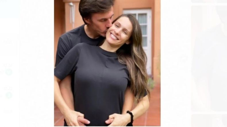 La modelo y su marido están en la dulce espera de su primera hija en común. .