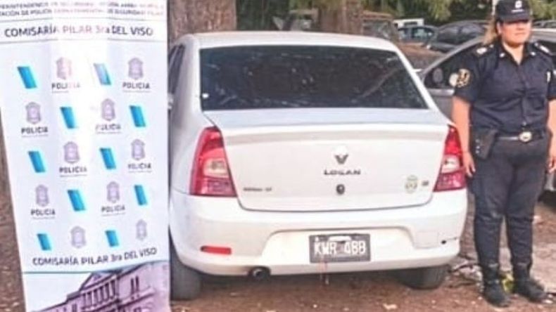 El auto tenía pedido de secuestro activo desde mayo de 2022..