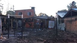 Destruida. Así quedó una de las viviendas afectadas. Créditos: QVR. .