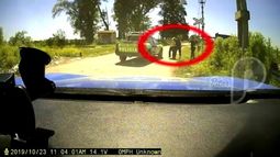 VIDEO Tres detenidos tras persecución policial