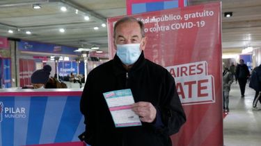 ESPERANZA. Este fin de semana Pilar superó las 100 personas vacunadas..