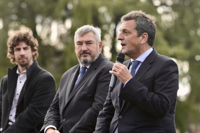 DURO. Sergio Massa cruzó a los empresarios del transporte.