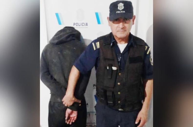 El detenido contaba con antecedentes por robo de cables.&nbsp;